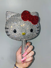 Kitty Bling Hand Mirror