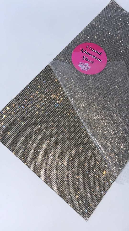 Crystal Rhinestone Sheet