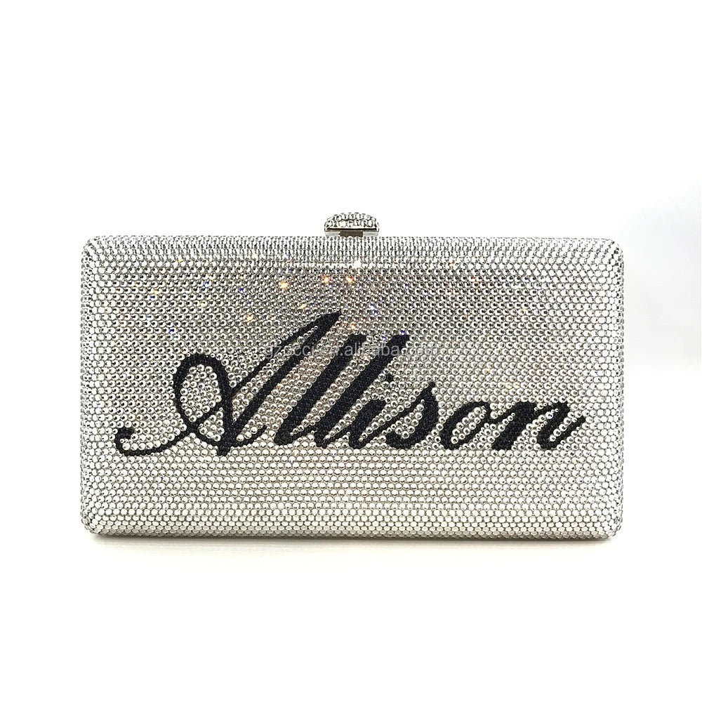 Custom Crystal Clutch