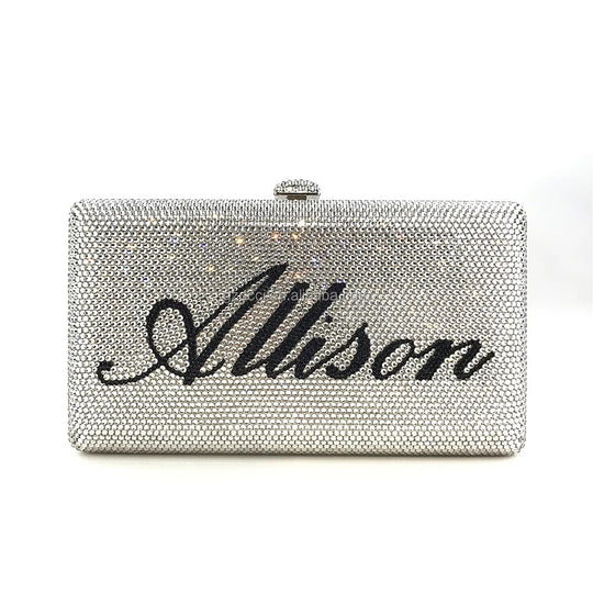 Custom Crystal Clutch
