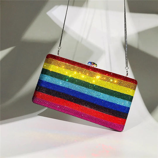 Custom Crystal Clutch