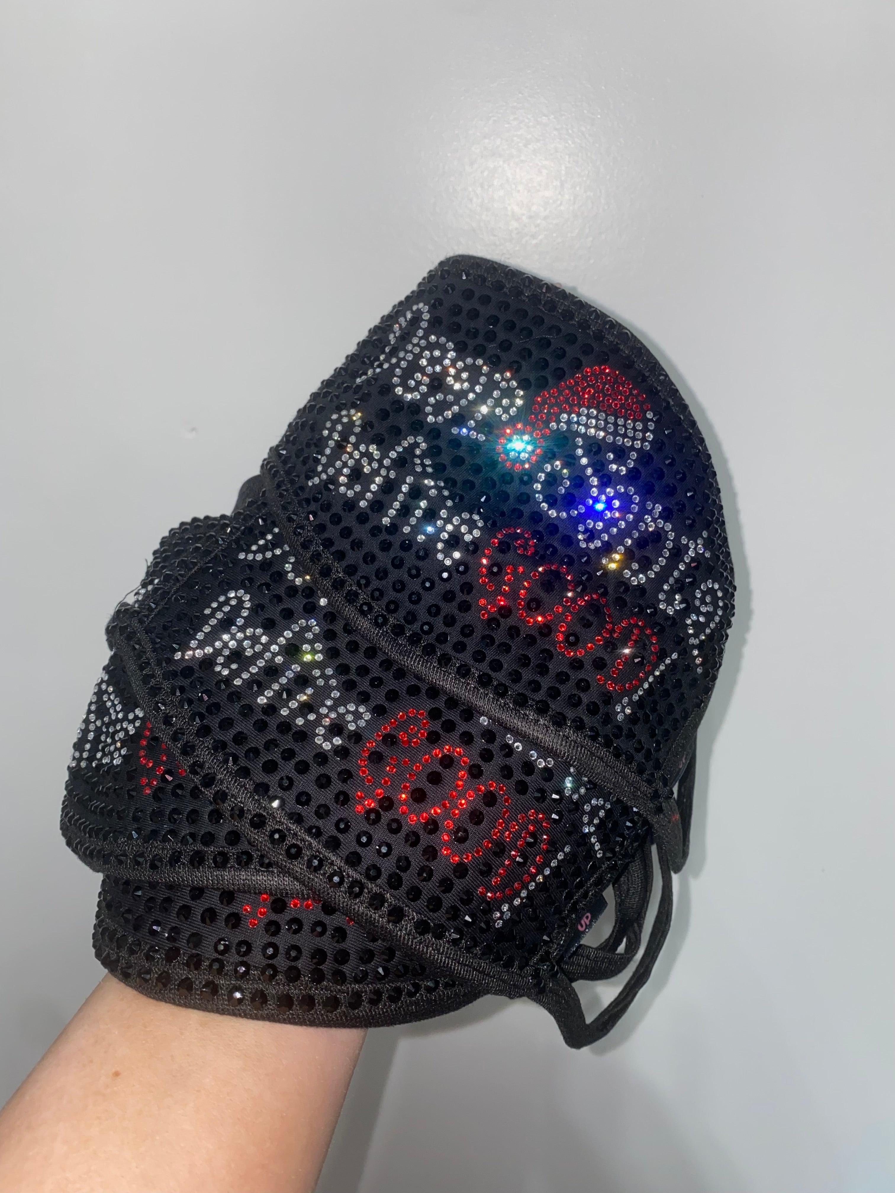 Crystalized Face Mask