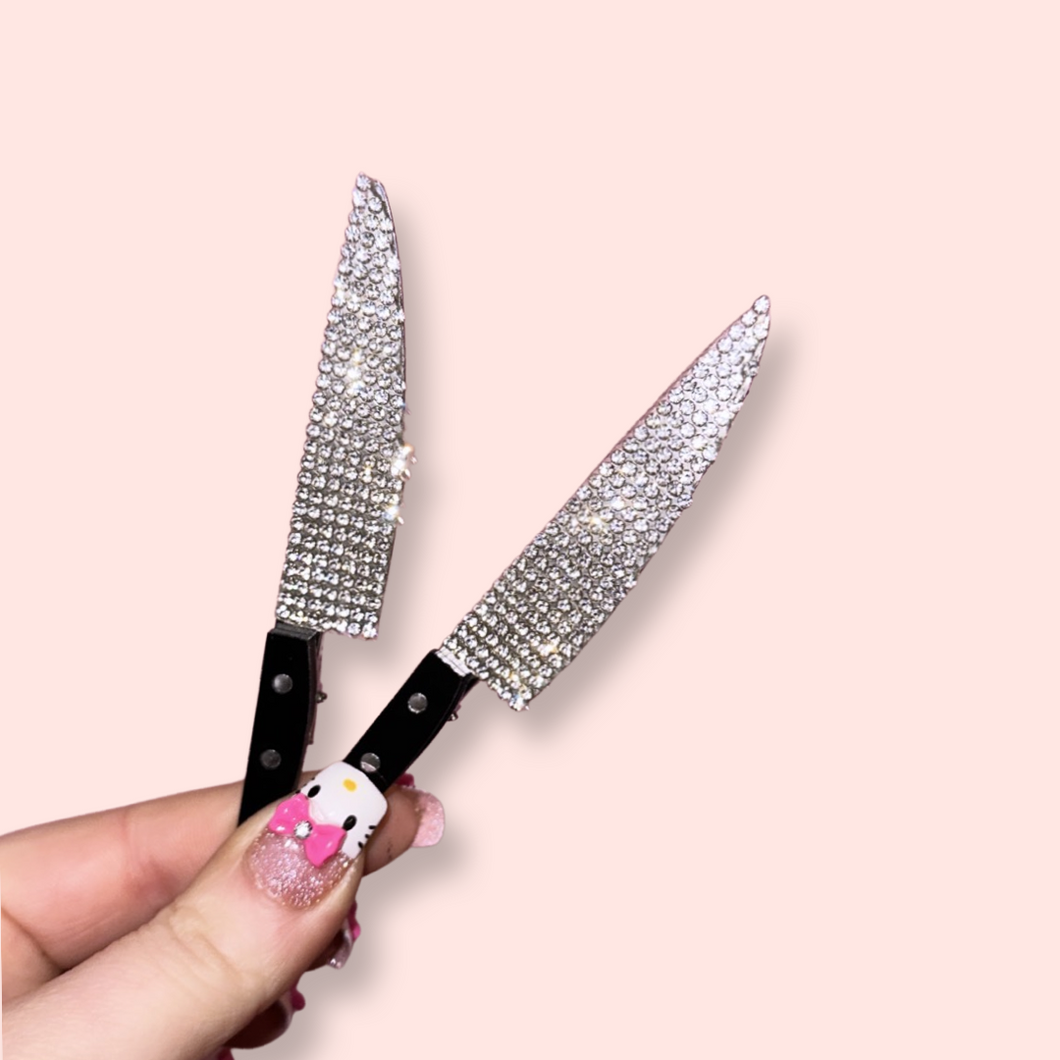 Knife Hair Clip