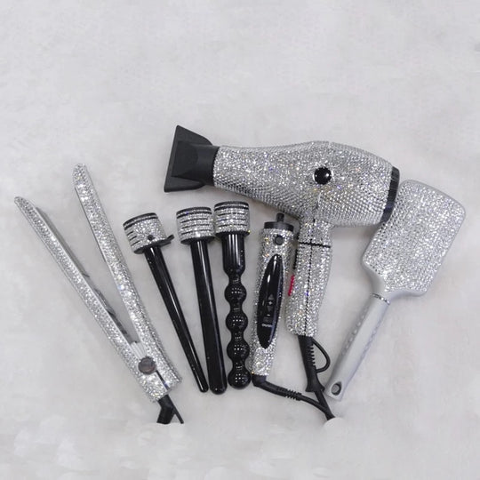 Crystalized Glam Hair Tools Set