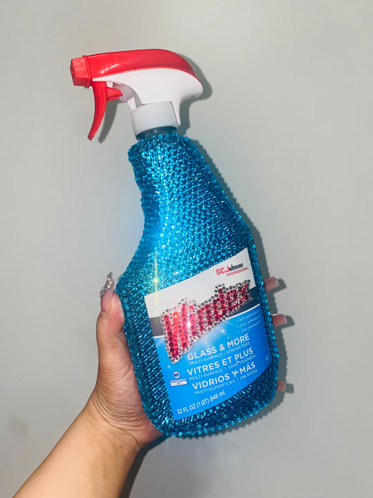 Crystalized Windex Bottle