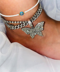Butterfly Charm Anklet